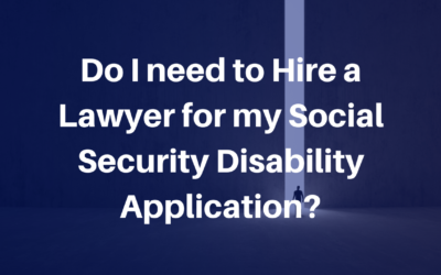 Do I need to Hire a Lawyer for my Social Security Disability Application