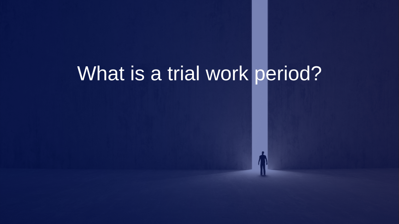 What is a trial work period? Sharon Christie Law Baltimore